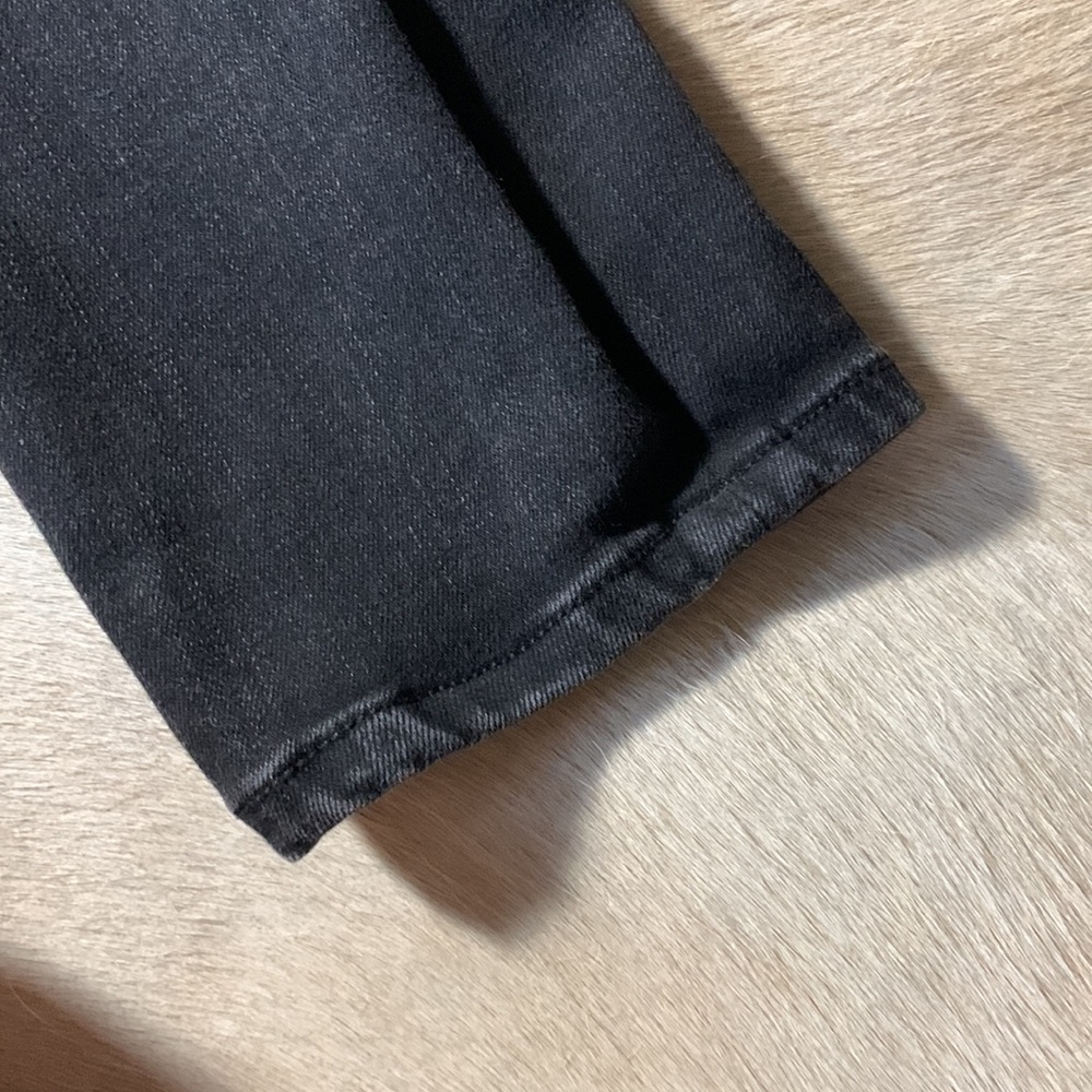 ABERCROMBIE & FITCH Simone High Rise Super Skinny Black Jeans / JEGGINGS Size 4L - Picture 3 of 9